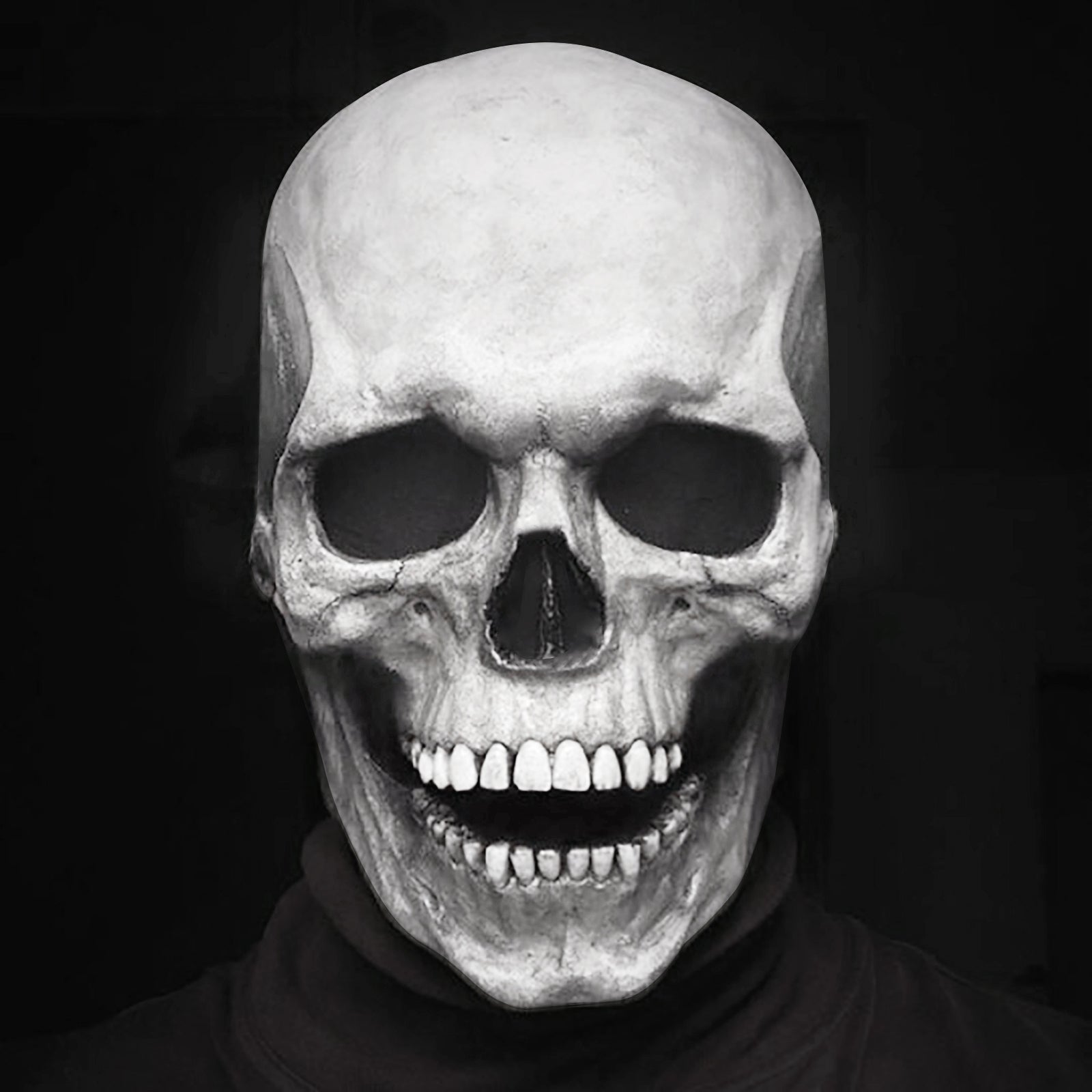 Talking Skull Mask - Moveable Jaw